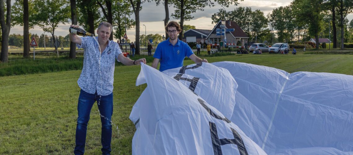 luchtballon dopen